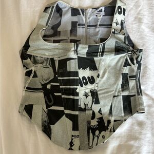 Miaou corset top